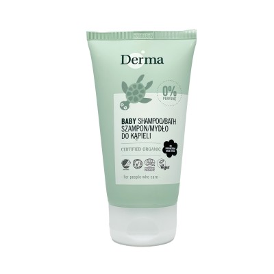 DERMA eco baby szampon i mydło do kąpieli 150ml DERMA eco baby szampon i mydło do kąpieli 150ml