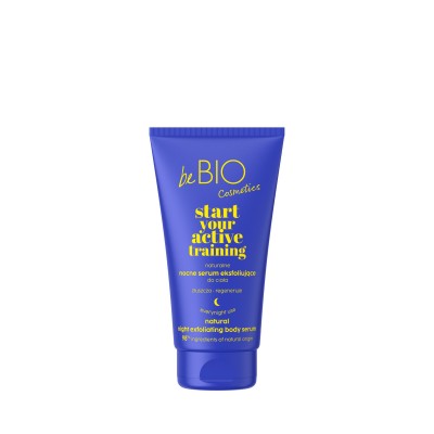 beBIO start your active training naturalne nocne serum eksfoliujące do ciała 150ml beBIO start your active training naturalne nocne serum eksfoliujące do ciała 150ml