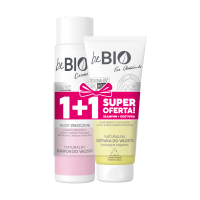 beBIO szampon do włosów zniszczonych regenerująco - odżywczy 300ml + odżywka do włosów normalnych 200ml