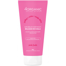 4organic Pink Fruits Różowe Owoce naturalny balsam do ciała 150ml