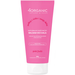 4organic Pink Fruits Różowe Owoce naturalny balsam do ciała 150ml
