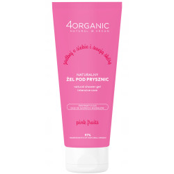 4organic Pink Fruits Różowe Owoce naturalny żel pod prysznic 200ml