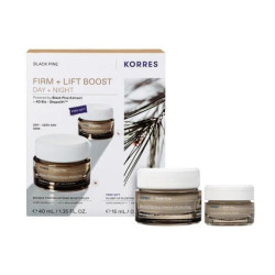 KORRES black pine 4D czarna sosna na dzień cera  sucha + sleeping facial krem na noc 20ml