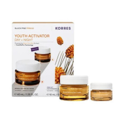 KORRES black pine czarna sosna Primus na dzień + sleeping facial krem na noc 20ml