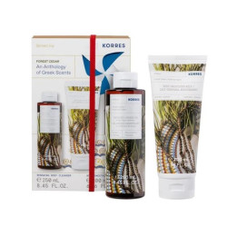 KORRES zestaw Forest Cedar Leśny Cedr żel i balsam