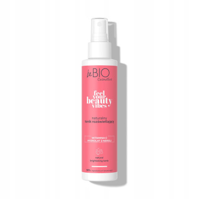 beBIO Cosmetics Feel your Beauty Vibes Tonik rozświetlający z witaminą C 150ml