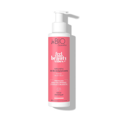 beBIO Cosmetics Feel your Beauty Vibes kremowy żel do oczyszczania i demakijażu 150ml