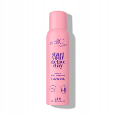 beBIO start your active day naturalny dezodorant do ciała w sprayu Flowers 125ml