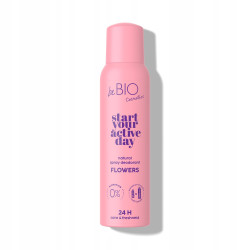 beBIO start your active day naturalny dezodorant do ciała w sprayu Flowers 125ml