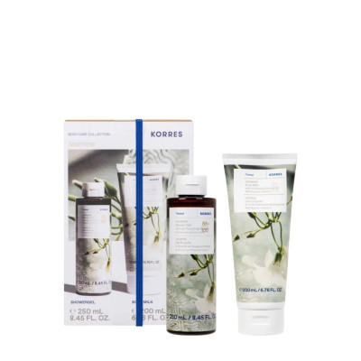 KORRES zestaw jaśmin jasmine balsam 200ml i żel 250ml