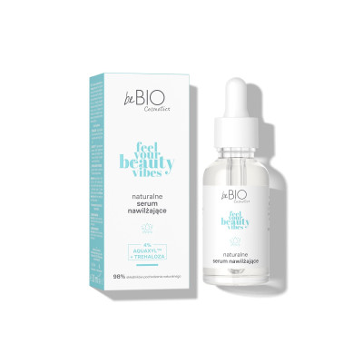 beBIO Cosmetics Feel your Beauty Vibes Serum nawilżające do twarzy 30ml beBIO Cosmetics Feel your Beauty Vibes Serum nawilżające do twarzy 30ml