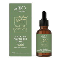 BeBIO Cosmetics Nature Harmony naturalne nawilżające serum do twarzy na dzień i na noc 30ml