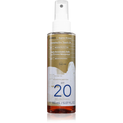 KORRES Aegan bronze olejek do opalania SPF20 150ml