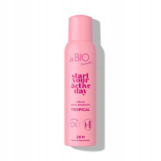 beBIO start your active day naturalny dezodorant do ciała w sprayu Tropical 125ml
