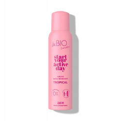 beBIO start your active day naturalny dezodorant do ciała w sprayu Tropical 125ml