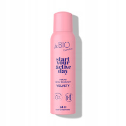 beBIO start your active day naturalny dezodorant do ciała w sprayu Velvety 125ml