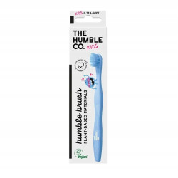 The Humble Co. Kids Naturalna wegańska Szczoteczka do zębów dla dzieci Niebieski