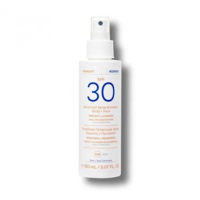KORRES yoghurt emulsja spray do opalania SPF30 150ml