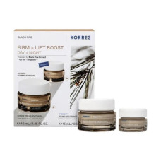 KORRES black pine czarna sosna krem na dzień cera mieszana 40ml + krem na noc 15ml