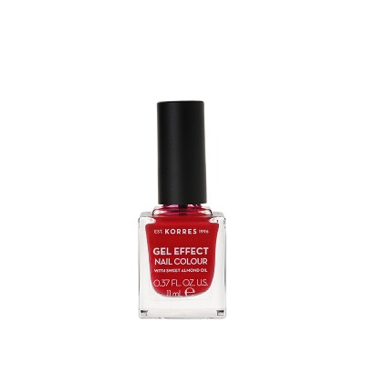KORRES gel effect nail colour lakier 51 rosy red