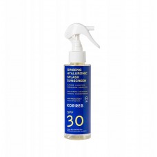 KORRES ginseng hyaluronic splash sunscreen face & body SPF30 150ml