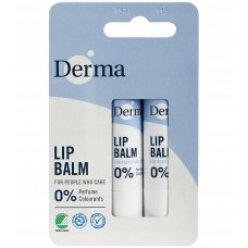 DERMA family lip balm balsam do ust 2x 4.8g