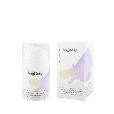 HAGI baby natural face and body cream with apricot oil 50ml