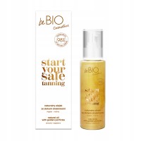 beBIO naturalny olejek ze złotymi drobinkami 100ml